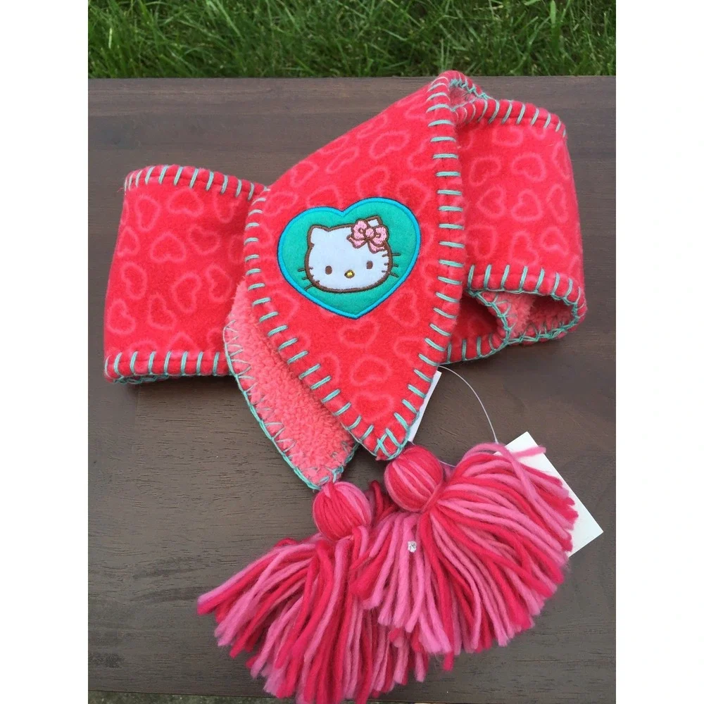 NWT Hello Kitty Red Scraf girl License Sanrio Small Size ~Cute~ for KID